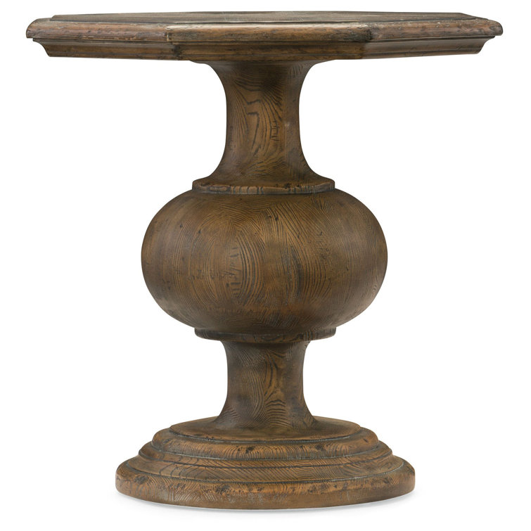 Hooker Furniture Hill Country 26.5'' Tall Pedestal End Table Wayfair